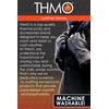 THMO Men's Thinsulate Leather Gloves for Winter Windproof Outdoor Fleece