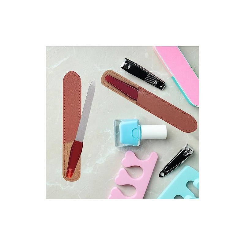 3 Pack Metal Nail File with Sharp Pointed Tip and