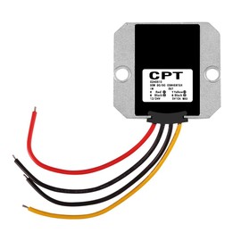 Dealikee Waterproof DC-DC Voltage Converter Regulator DC 12V 24V Step-Down to 5V 10A 50W Power Supply Regulator Buck Transformer