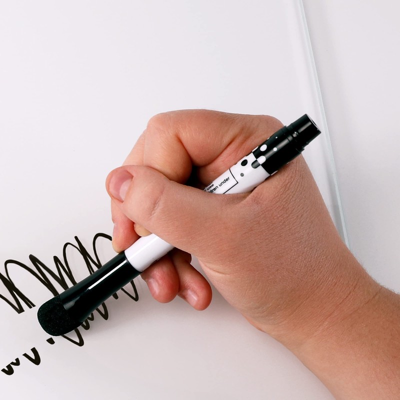 Glassboard Studio Black Fine Tip Dry Erase Markers Bulk 36-Pack