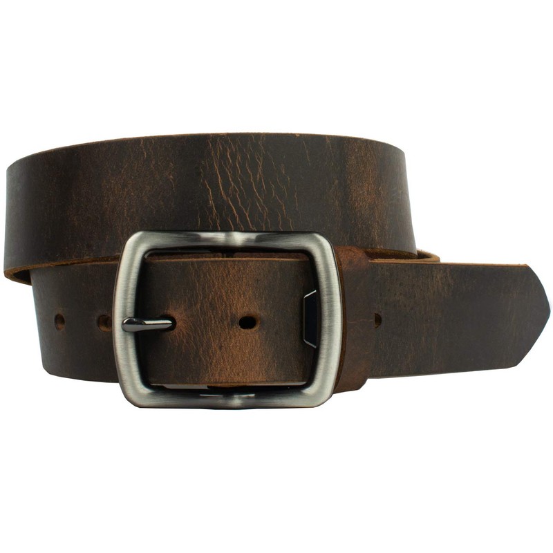 Nickel Smart Rocky River Brown Belt - 32"