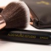 Set de Brochas de Maquillaje Profesionales, 15 Piezas con Estuche