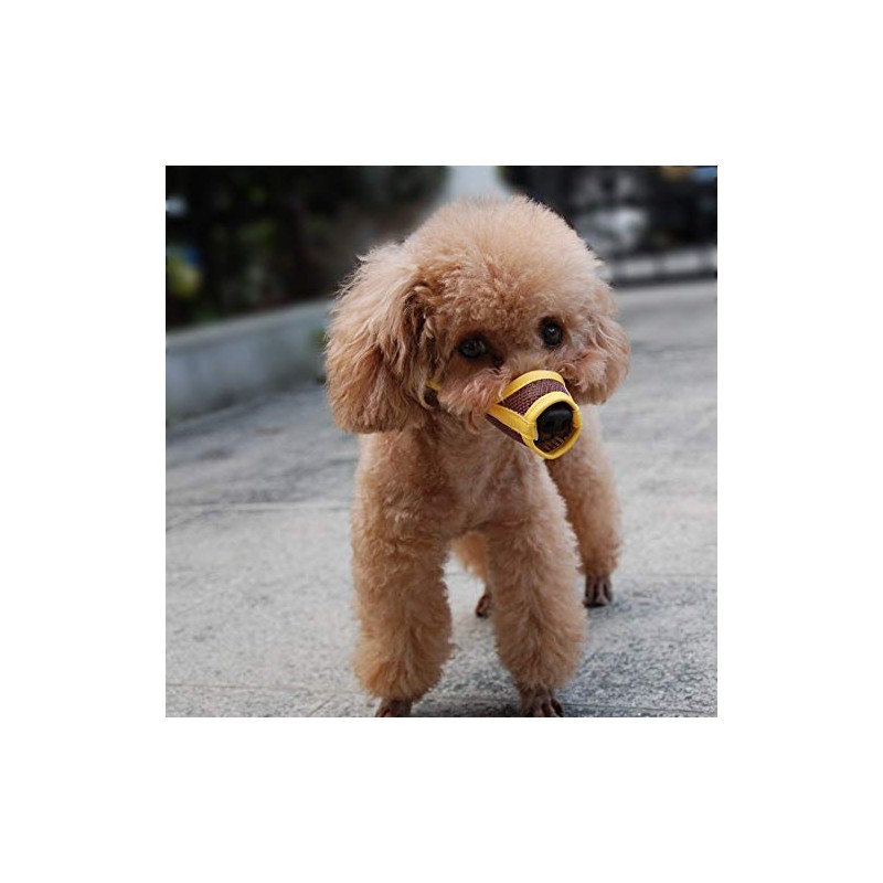 KUD Dog Mesh Muzzle, Dog Muzzle, Dog Mask, Prevents Bites,