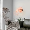 Swing Arm Wall Lamp 350 Degree Rotary Cage Shade Iron