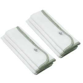 (Pack of 6) Pure & Gentle Muslin Face Cloths by WithNature Skincare