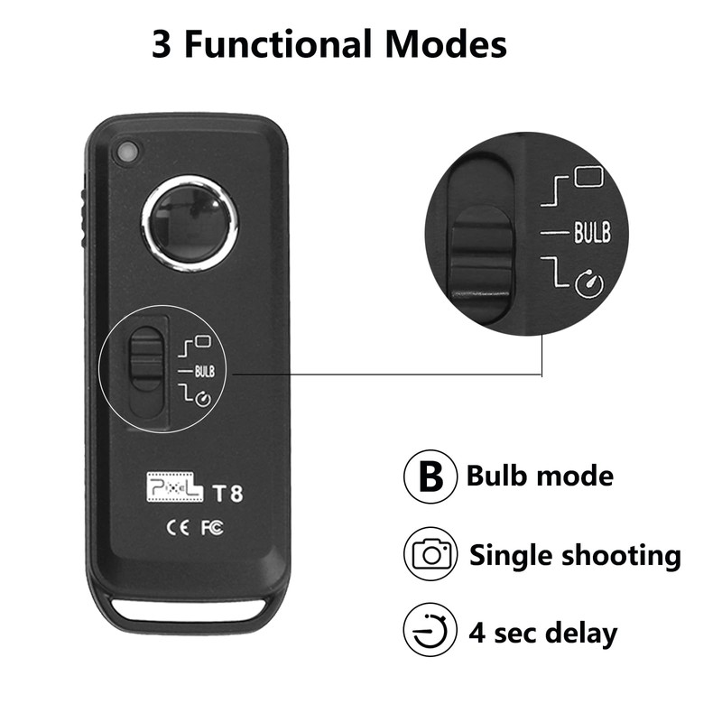 Wireless Remote Shutter Release for Camera Wireless Shutter Release for
