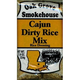 Oak Grove Smokehouse Cajun Dirty Rice Mix (5 Pack of 7.9 Ounce Bags)