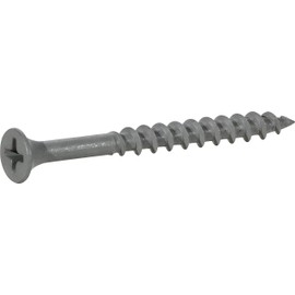 HILLMAN FASTENERS 48384 Wood Screws, Gray, 124 Piece
