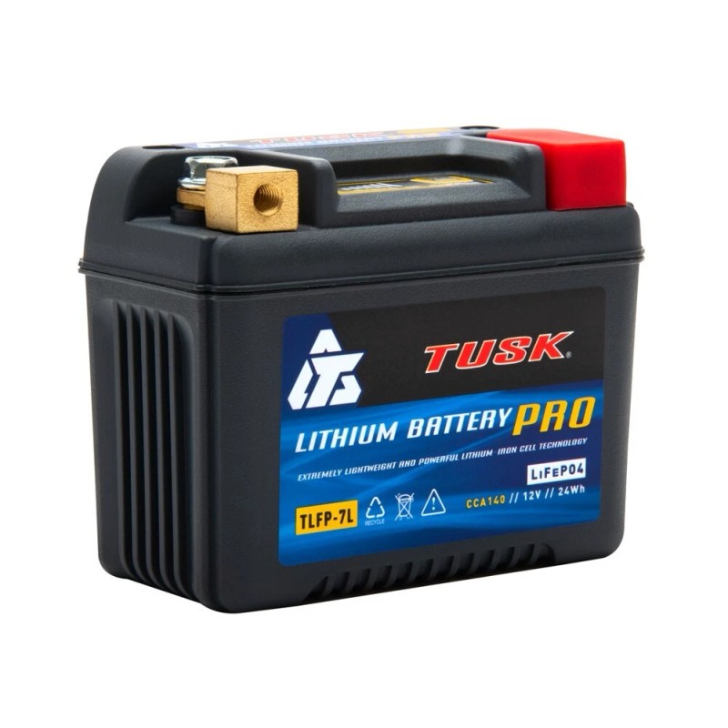 Tusk Lithium Pro Battery TLFP-7L Yamaha Yz450F X Fx Wr450F