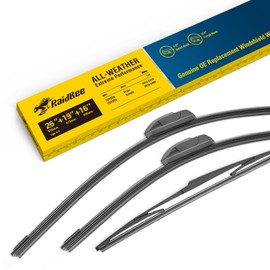 3 Wiper Blades 26"/19/16" Replacement for Toyota Prius 2010-2015 Toyota Sienna 2006-2010 Front Windshield Wiper Blades with 16 Inch Rear Wiper Blade-Original Factory Quality