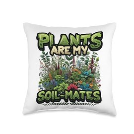Ethnobotany Plants Soil-Mates Plant Genetics Ethnobotanist Throw Pillow