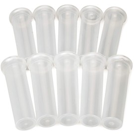 10Pcs 60ML Floral Tubes, Large Flower Water Tubes for Milkweed Stem Cuttings Arrangements