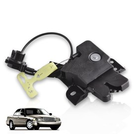 GrteRokky Rear Tailgate Trunk Latch Lock Actuator Compatible for 2004-2011 Ford Crown Victoria & Mercury Grand Marquis, 2004 Mercury Marauder,Replaces 937671 4W7Z5443200AA 6W7Z5443200A 7W7Z5443200A
