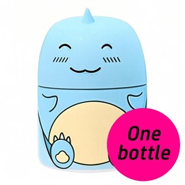 Cute Dinosaur-Shaped Toilet Bowl Cleaner Bottle, Bathroom Toilet Tank Cleaner with Ocean Scent Lasts Up to 90 Days, Powerful Stain Removal, Long-Lasting Freshness, Effortless Toilet Maintenance:_Pink (Peach Scent)