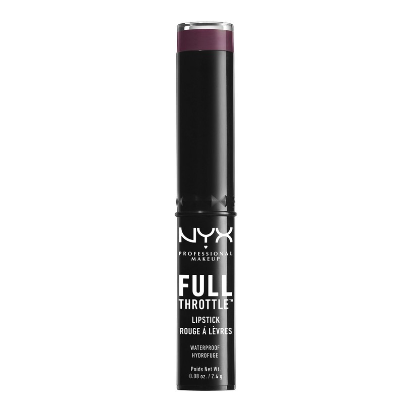 NYX Nyx cosmetics full throttle lipstick night crawler