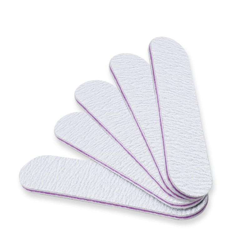 100 Pieces 9 cm Grit 100/180 Double Sided Nail Files