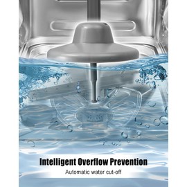 HUFEWU W10195036 Dishwasher Water Level Float Fit for Whirlpool 7WDT790SAYM0 7WDT790SAYM2 Kenmore 66514742N511 KitchenAid KDTE104EBS4 Replace 1872050