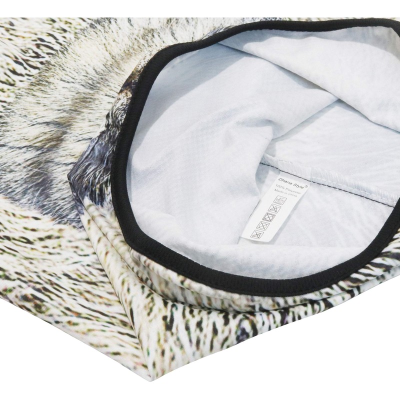 Animal Pattern Half Mask, 3D Print, Animal Mask, Quick Drying,
