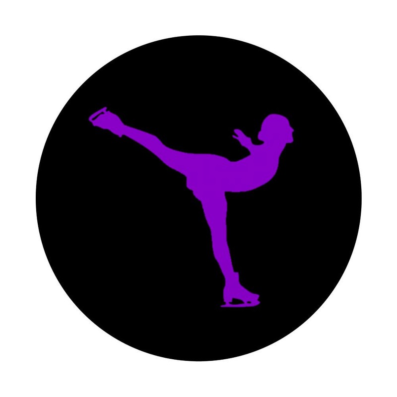 Purple, Figure Skater, Ice Skating, Elegant Strong Cute