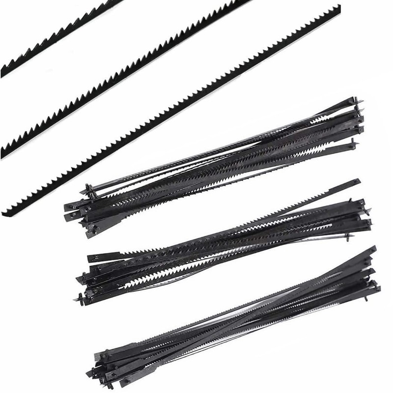 ‍ 36Pcs 5 Inch Scroll Saw Blades Carbon Steel Pinned
