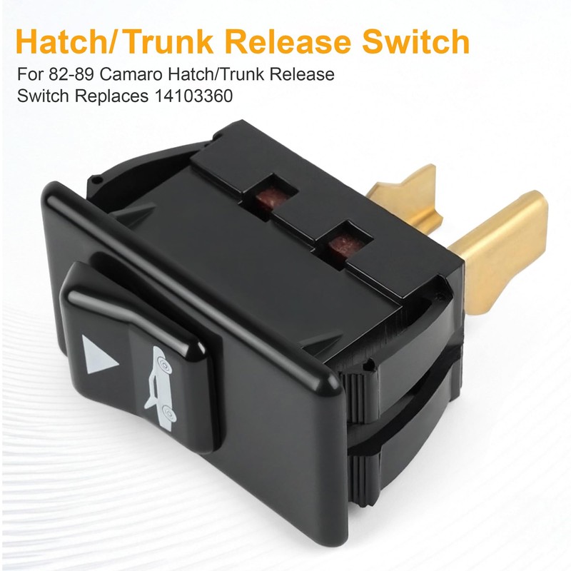 Rear Hatch/Trunkreplacement Rear Hatch Release Switch Compatible with 1982-1989 Camaro