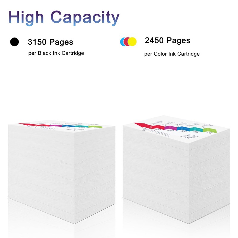 T2TONER 206X High Yield Toner Cartridges 4 Pack (with Chip)