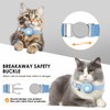 GPS Cat Tracker Compatible with Find My App(iOS Only), No