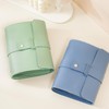 Csinos Jewelry Organizer, Portable Earring Holder Pu Leather Travel Jewelry