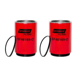 2PCS BF46169-O Fuel Water Separator Filter Replace Baldwin 4080114C1 4080114C2 R34000BB01 fits for International 4300 4300LP 4400 7300 7400 7500 HV507 Truck