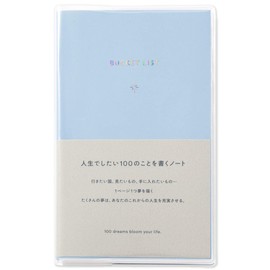 Iroha Publishing PBN6-02 Bucket List, BUCKET LIST A6, Transformation, 100 Things to Do in Life, 0.1 inch (3 mm) Square