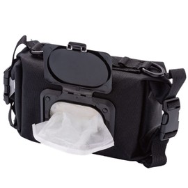 LAGERFEUER Wet Wipes Cover Case Camping Outdoor Wipes (Medium, Black)