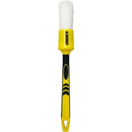 SIGNET 45643 Detail Brush, Large, White Pet, Total Length 8.8 inches (224 mm), Car Wash Supplies, Wet & Dry