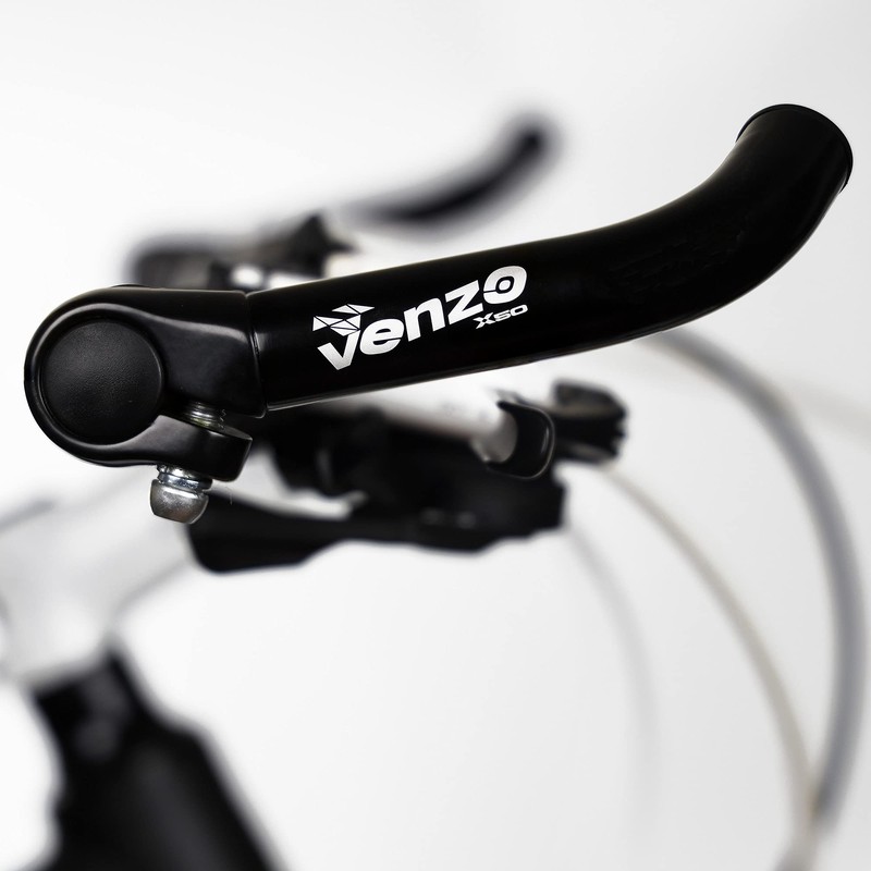 Venzo Cycling Road Mountain Bike Bicycle Adapter Flat Handlebar Extender
