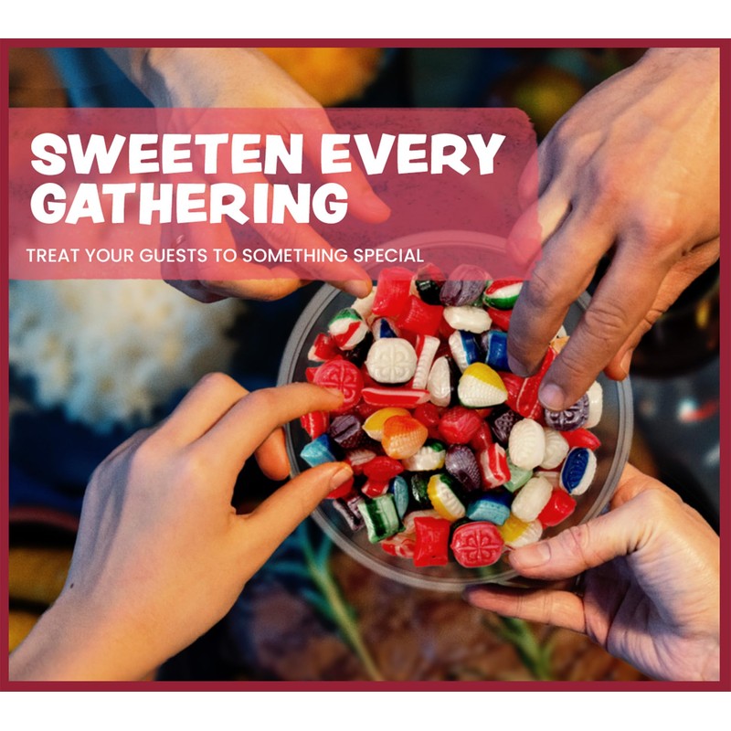 Harrisons Assorted Hard Candy, 21oz | Old Fashioned Candy Assortment