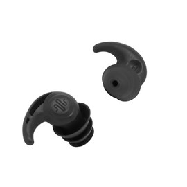 YiiSeeJo Noise Cancelling Ear Plugs for Sleeping, Work, Travel, Concerts, Swimming, Snoring (Black, One Size)