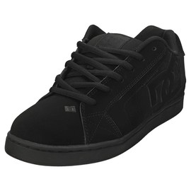 DC mens Net Skate Shoe, Black/Black/Black, 6.5 US