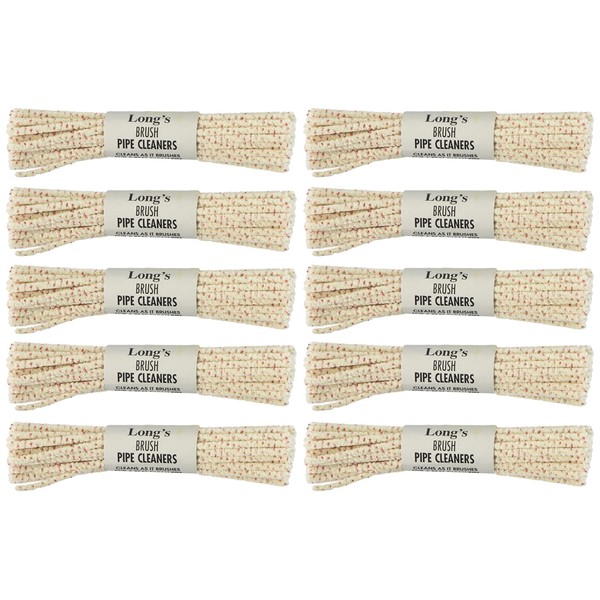 BJ Long Bristle Pipe Cleaners Pack of 10