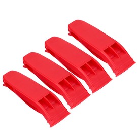 VGEBY 4pcs Silbatos de Emergencia Silbido de Doble Frecuencia de Seguridad Plástica Silvato Auxilio Silbato Y Lampara De Supervivencia Silbato Y Lampara De Supervivencia