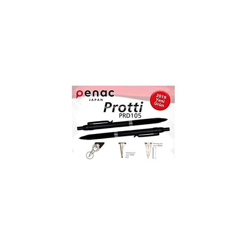 Penac Protti PRD Patent Product Double Chuck Mechanical Pencil Made