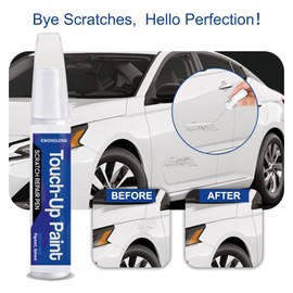 for Nissan KH3 Black Obsidian/Super Black Touchup Paint, 2-in-1 Scratch Repair Pen Exact Color Match, Car Scratch Repair Pen