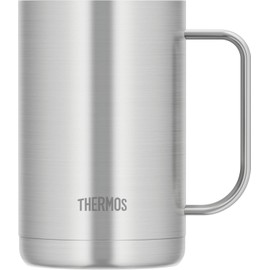 Thermos JDK-600 S1 Vacuum Insulated Mug, 20.3 fl oz (600 ml), Stainless Steel 1