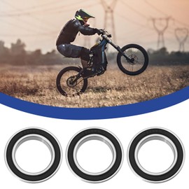 ECSiNG 4Pcs Front Wheel Sealed Bearing Stainless Steel Double Rubber Sealed Compatible with SURRON Light Bee LBX L1E 2018-2021 32MM X 20MM X 7MM for Electric Dirt Bike