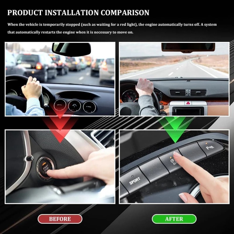 Unbranded Auto Start Stop Harness- Disable Eliminator for for 2019-2024