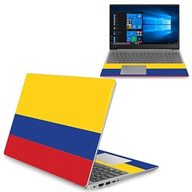 MightySkins Skin Compatible with Lenovo Ideapad 330S 15" (2018) - Colombian Flag | Protective, Durable, and Unique Vinyl Decal wrap Cover | Easy to Apply, Remove, and Change Styles | Made in The USA
