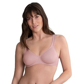 Anita Women's Twin Sports Bra, Rosewood