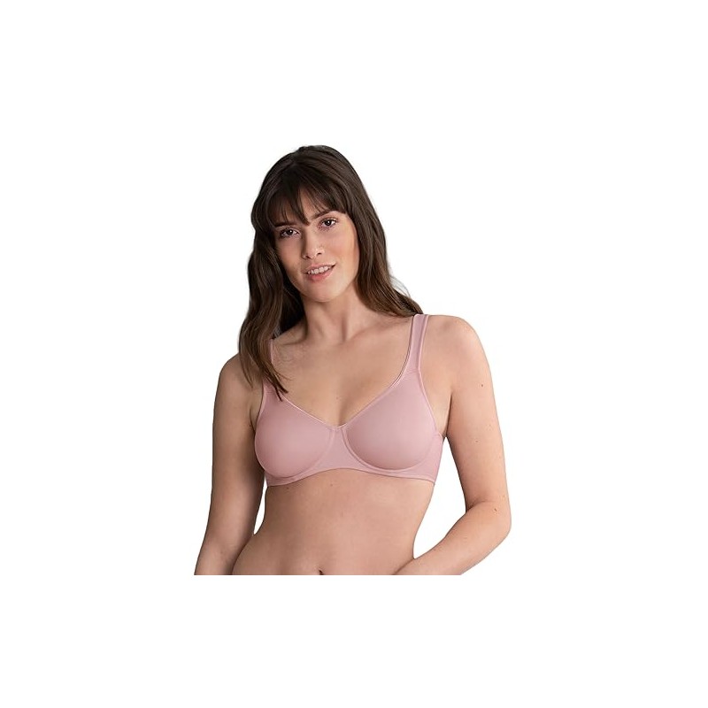 Anita Women's Twin Sports Bra, Rosewood