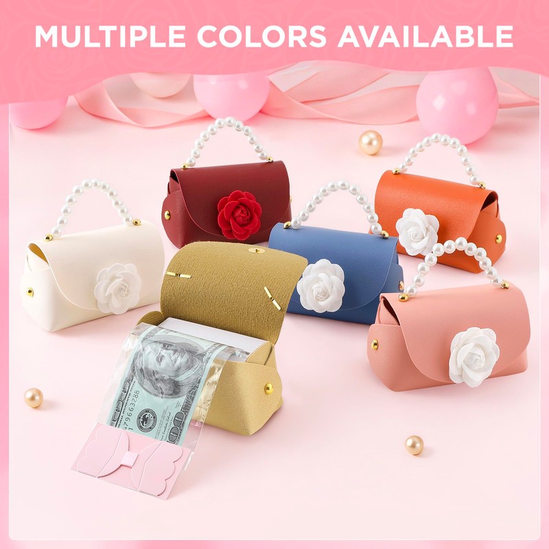 Money Pull Box for Cash, Surprise Money Boxes with Pearl
