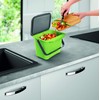 Metaltex Waste Bin Plastic Green 25 x 20 x 19