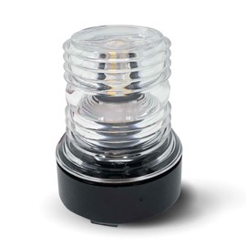 Five Oceans Stern Light, Anchor Light, LED Boat Navigation Lights, 12V DC, USCG 3NM Certified, 3 Inch Surface Fixed Mount, for Pontoon, Fishing Boats, Bass Boats, Sport Boats - FO3838