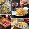 8 Pcs Mini Condiment Squeeze Bottles,23ml Condiment Squeeze Bottle,Plastic Portable
